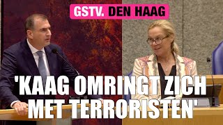 PVV quotKaag omringt zich met terroristen Kamer explodeert [upl. by Birk260]