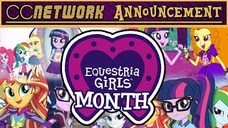 ANNOUNCEMENT TRAILER  EQUESTRIA GIRLS MONTH [upl. by Hplodnar]