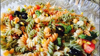 Ensalada Pasta Fria TriCol [upl. by Clerissa]