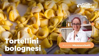 Come fare i TORTELLINI FATTI IN CASA  Ricetta di Aurora Mazzucchelli [upl. by Meeks]