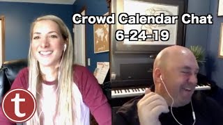 Crowd Calendar Chat Walt Disney World Disneyland and more [upl. by Redneval]