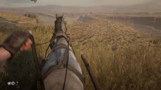 RDR 2  Horse and Cart Ride In Hennigans Stead [upl. by Acima]