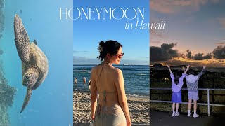 ENGHoneymoon in Hawaii🌺waikikisnorkelingeatingchillingand healing🌴🥥🧘🏻‍♀️  Newly wed life [upl. by Margalit]