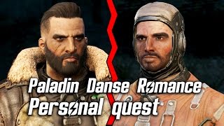 Fallout 4  Paladin Danse Romance  Personal Quest SPOILERS [upl. by Arahd]