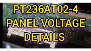 pt236at024xc01 pamel all voltage details pt236at xc panel repair [upl. by Legge]