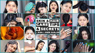 15 Skin amp Hair Care Tips for the Perfect Glow amp Healthy Hair  Dont miss these gamechanging secret [upl. by Alcott605]