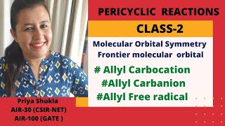 Pericyclic reactions Molecular Symmetry by FMO approch [upl. by Eceinej]