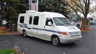 02 Used Winnebago Rialta 22QD for sale at Barrington Motor Sales in Bartlett Illinois [upl. by Akienaj]