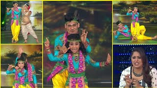 Super Dancer 4Pari aur Pankaj ka Awesome Folk Fusion Special Performance [upl. by Aihsar139]