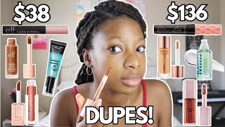 Trying Popular Makeup DUPES Best Affordable Makeup Dupes [upl. by Liss30]