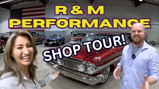 R AND M PERFORMANCE HOT ROD SHOP TOUR [upl. by Ardnauqal421]