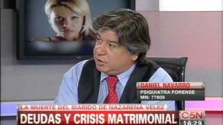 C5N  MURIO EL MARIDO DE NAZARENA VELEZ DEUDAS Y CRISIS MATRIMONIAL [upl. by Guzel]