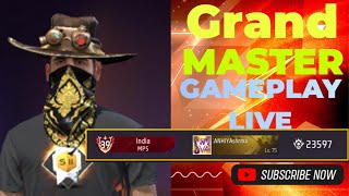 BR RANK GRAND MASTER PUSHING FREEFIRE LIVE KSG39 [upl. by Anaila425]