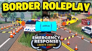 Playing BORDER ROLEPLAY SERVERS In ERLC [upl. by Eikceb]