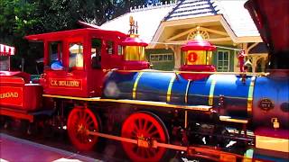 72817 The Disneyland Railroad Welcome Back Pt 2 Action and ride [upl. by Miguel]