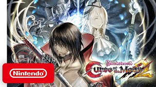 Bloodstained Curse of the Moon 2  Launch Trailer  Nintendo Switch [upl. by Atinra]