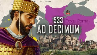 RİSE OF BYZANTİNE EMPİRE Battle of Ad Decimum 533 [upl. by Mairb832]