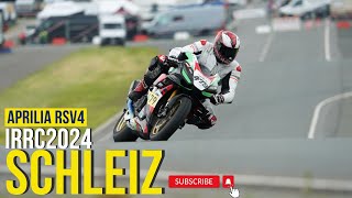 da musste ich ins Kiesbett  Schleiz IRRC IBPM 2024  Aprilia RSV4 pure Sound [upl. by Anetsirhc]