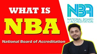 What is NBA   National Board of Accreditation in hindi  MasterAmit talks [upl. by Pelmas]