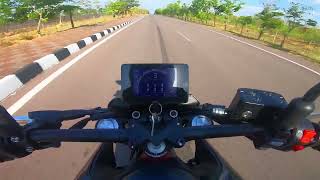 QJ Motors SRK 400 top speed test [upl. by Vic]