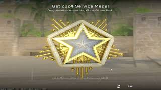 How to claim your CS2 service medal 2024 [upl. by Weed]