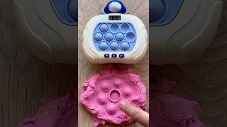 Kineticsand Popit Machine 😱🤣🤩 satisfying kineticsand popit machine trend funny shorts [upl. by Rats146]