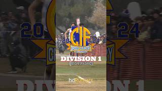 2024 CIF State Cross Country Championship D1 Boys Finish highschoolcrosscountry [upl. by Calloway]