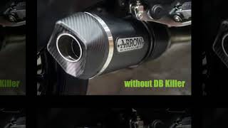 ARROW WORK  Exhaust For Kawasaki Versys 650  Z650  Ninja 650 [upl. by Siulesoj587]