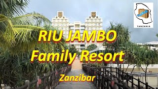 RIU Jambo all inclusive family resort Zanzibar Tanzania travel africa [upl. by Eirotal]