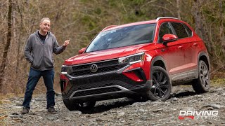 2022 VW Taos AWD Review and OffRoad Test [upl. by Amat]