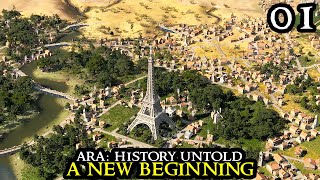 Ara History Untold  The EMPIRE Begins  FULL GAME 4X Strategy Walkthrough Part 01 [upl. by Idissak]