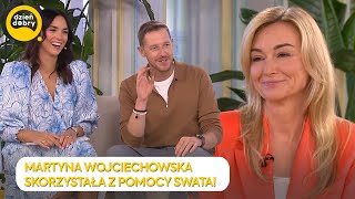 Wojciechowska odnalazła miłość 🥰 quotJestem romantyczkąquot  Dzień Dobry TVN [upl. by Ettie]