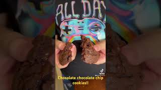 My famous chocolate chip cookie recipe has been transformed into a chocolate chocolate chip cookie [upl. by Meredithe]