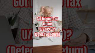 Got Income Tax Notice US 1399 itr incometaxnotice incometaxreturnfiling incometaxreturns [upl. by Bayless]