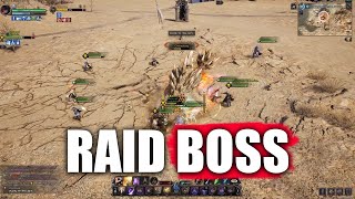 THRONE AND LIBERTY KR  GUILD BOSS RAID  CHERNOBOG 2K [upl. by Orling488]