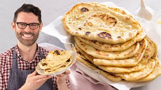 Homemade Naan Recipe [upl. by Hyde]