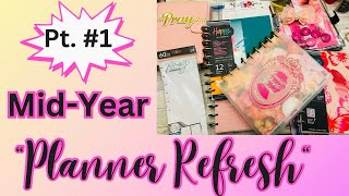 2024 MidYear “Planner Refresh”  Faith  Catchall Planner SetUp  Part 1 [upl. by Jasmin906]