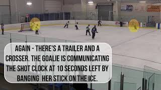 Ringette offense [upl. by Atikihc462]