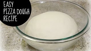 Quick and EASY Pizza Dough Base Recipe [upl. by Ardussi141]