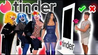 TINDER IN REAL LIFE WITH CLOWNS [upl. by Handbook]