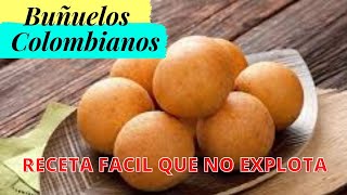 BUÑUELOS COLOMBIANOS PARA NEGOCIO FÁCIL [upl. by Duaner]