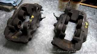 How To Rebuild Brake Calipers 3rd Gen 4Runner 13WL [upl. by Daniels675]