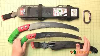 Samurai Ichiban 13 amp 16 Pruning Saws  TreeStuffcom 360 View [upl. by Annovaj]