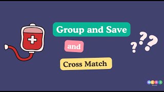 Group and Save and Cross match [upl. by Marcia138]