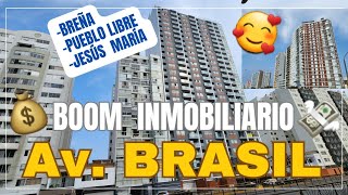 Boom inmobiliario en la Av Brasil 2023 [upl. by Lafleur329]