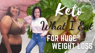 What I eat in a day OMAD  Keto meals for weight loss  Easy low carb meals  janetgreta [upl. by Hirza796]