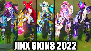 UPDATED JINX SKINS TIER LIST T1 Jinx included [upl. by Auhsuj]