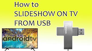 Slideshow on TV from USB photo amp video slideshow for birthday and funeral [upl. by Clevey]