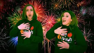 Makaton  FIREWORK  Singing Hands [upl. by Eninnaej]