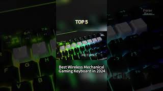 TOP 5 Best Wireless Mechanical Gaming Keyboard in 2024 [upl. by Noelc]